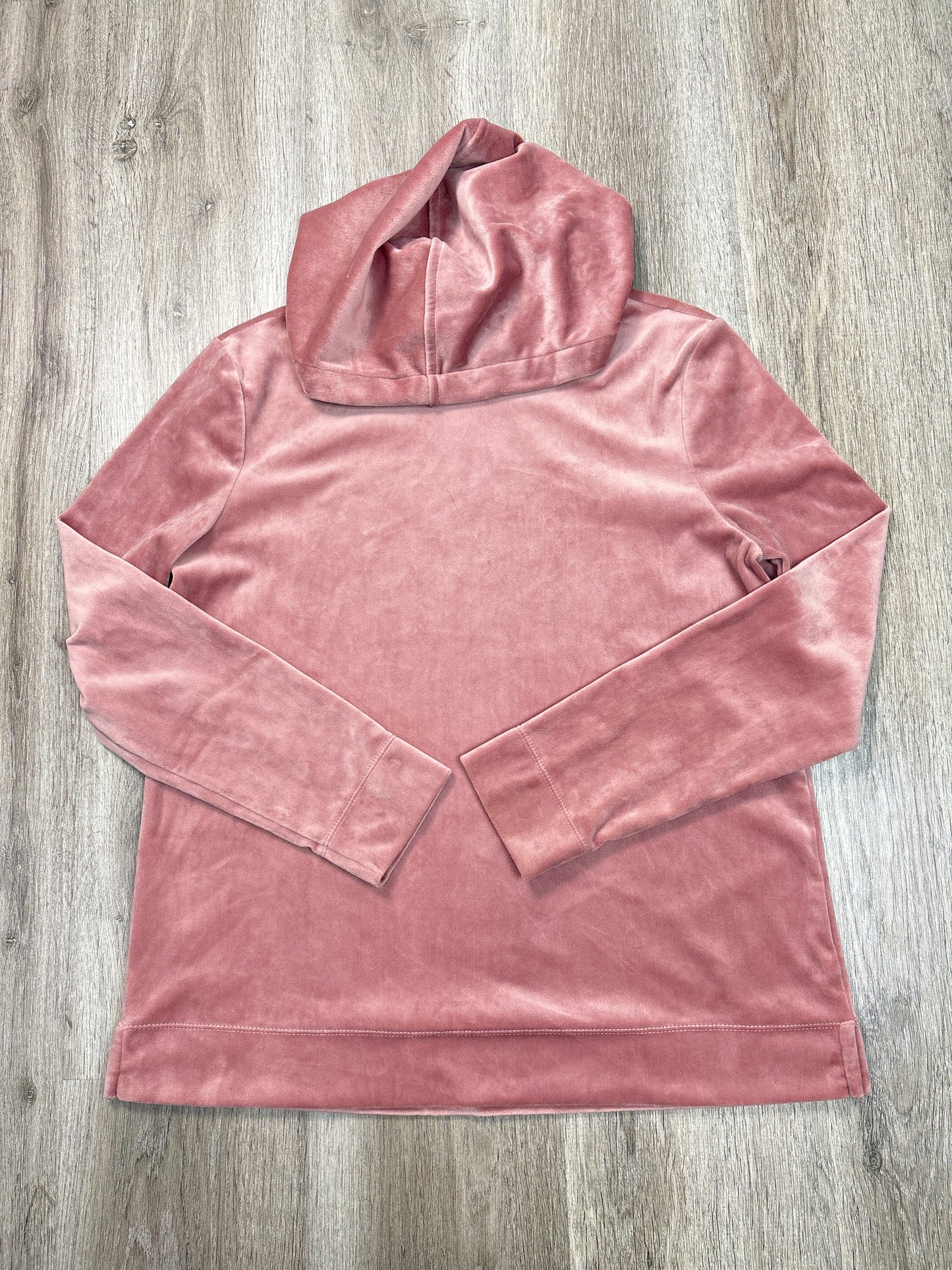 Sweatshirt Hoodie By Loft In Pink, Size: Xs