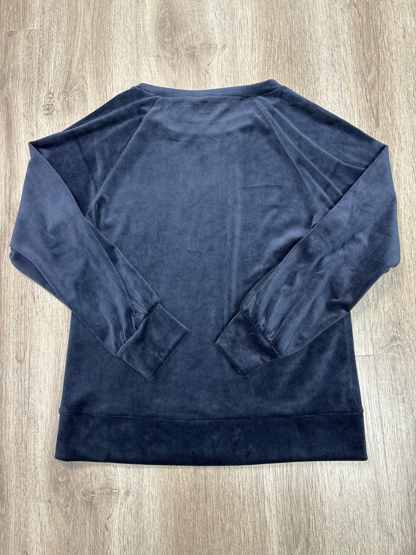 Sweatshirt Crewneck By Loft In Blue, Size: Xs