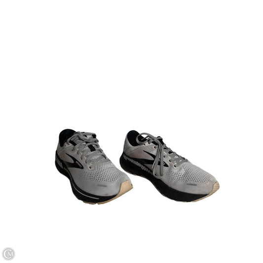 Shoes Athletic By Brooks In Grey, Size: 10.5