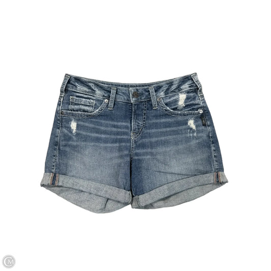 Shorts By Silver In Blue Denim, Size: 2