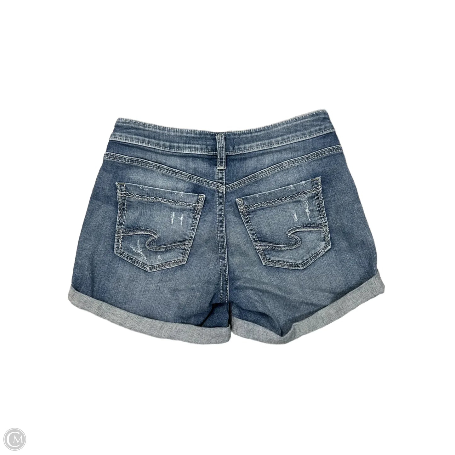 Shorts By Silver In Blue Denim, Size: 2