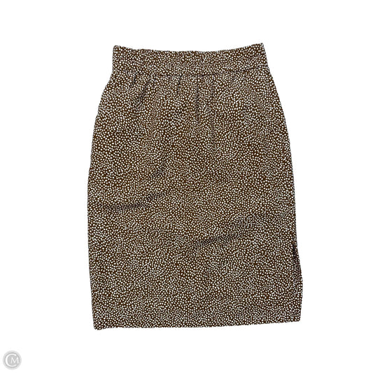 Skirt Mini & Short By J. Crew In Polkadot Pattern, Size: S