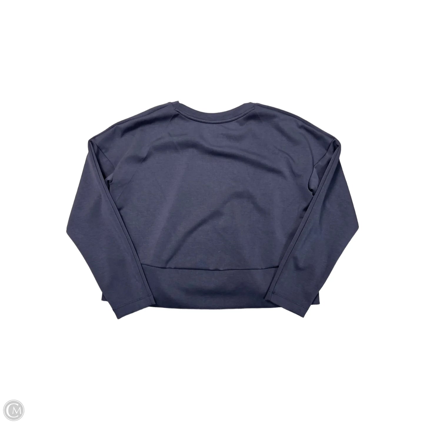 Athletic Top Long Sleeve Crewneck By Flx In Grey, Size: M