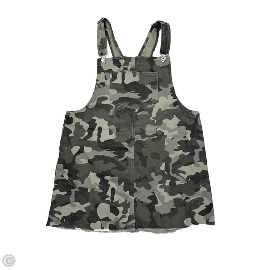 Shortalls By Wild Fable In Camouflage Print, Size: Xl