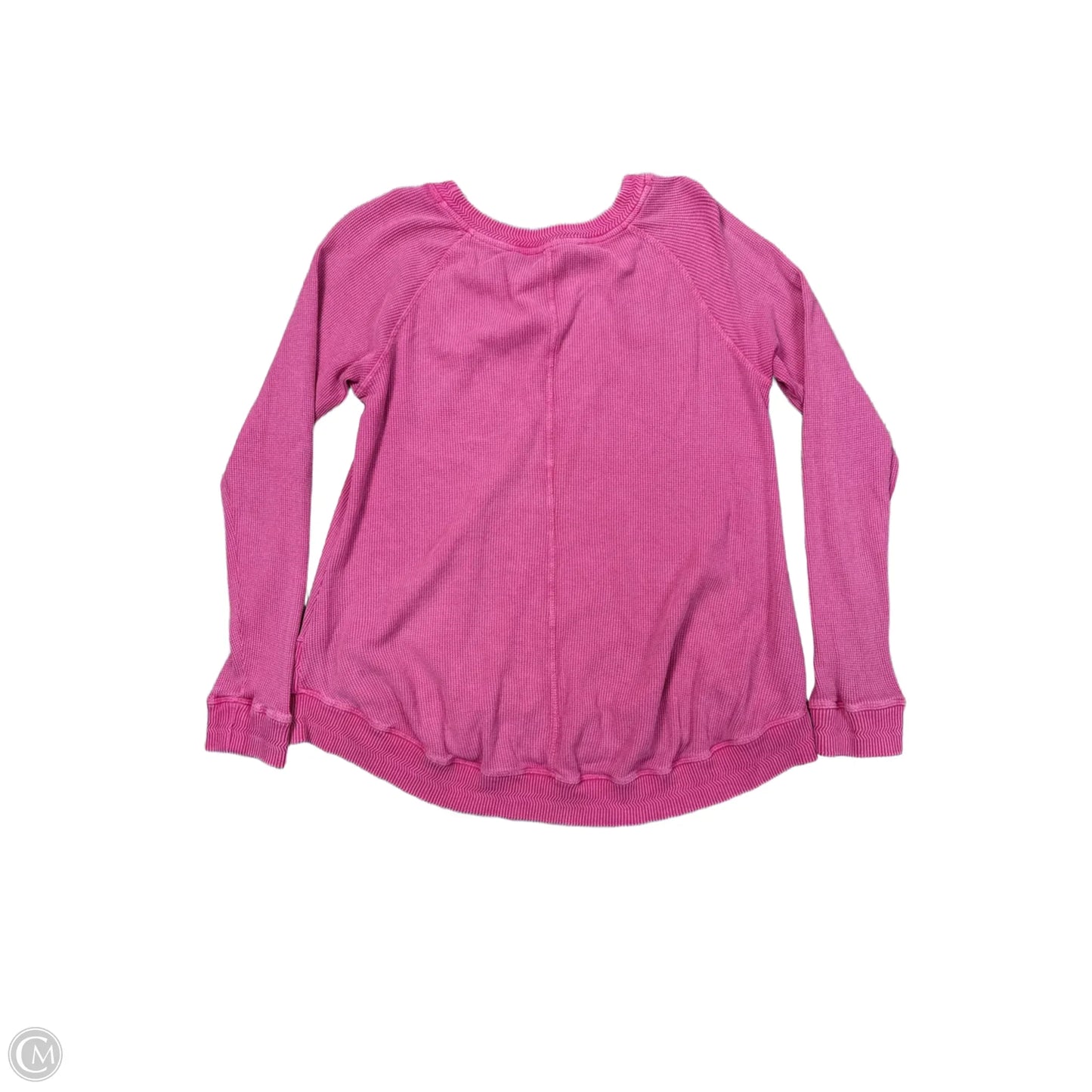 Top Long Sleeve By Soft Surroundings In Pink, Size: L