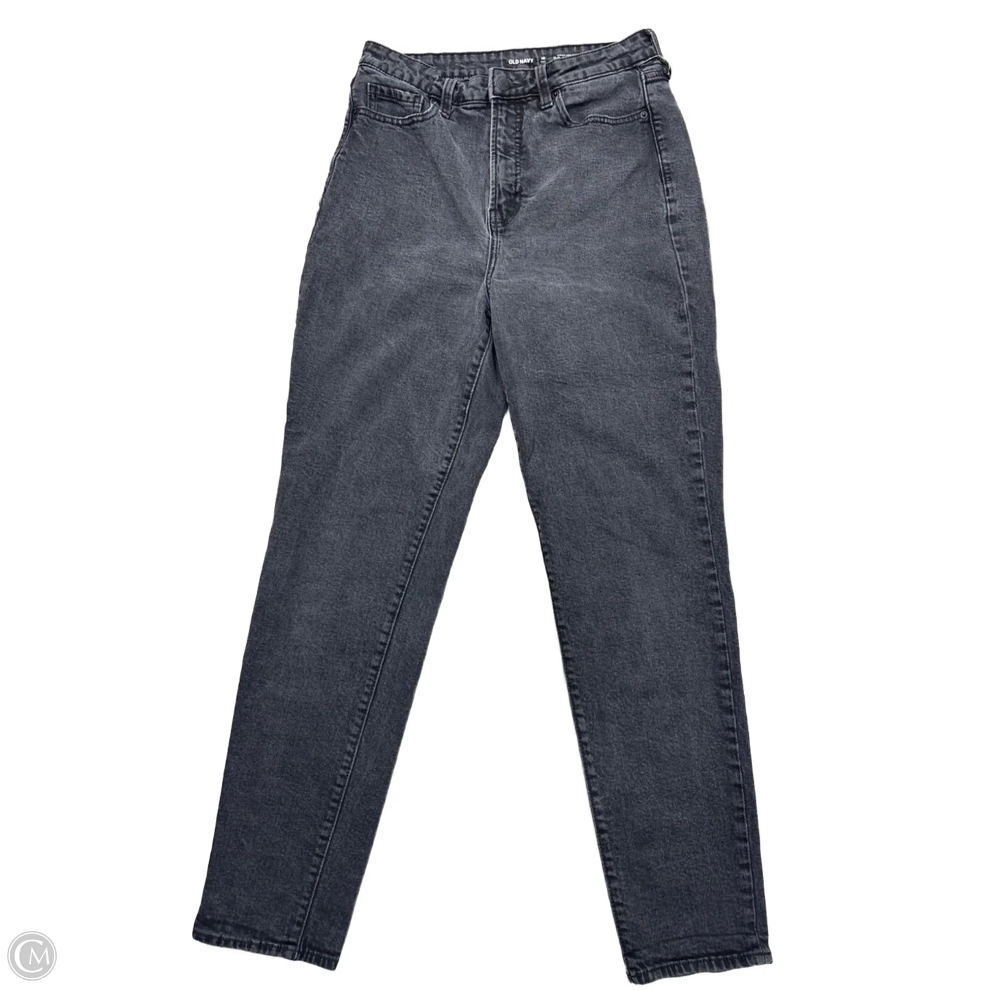 Jeans Straight By Old Navy In Grey Denim, Size: 10l