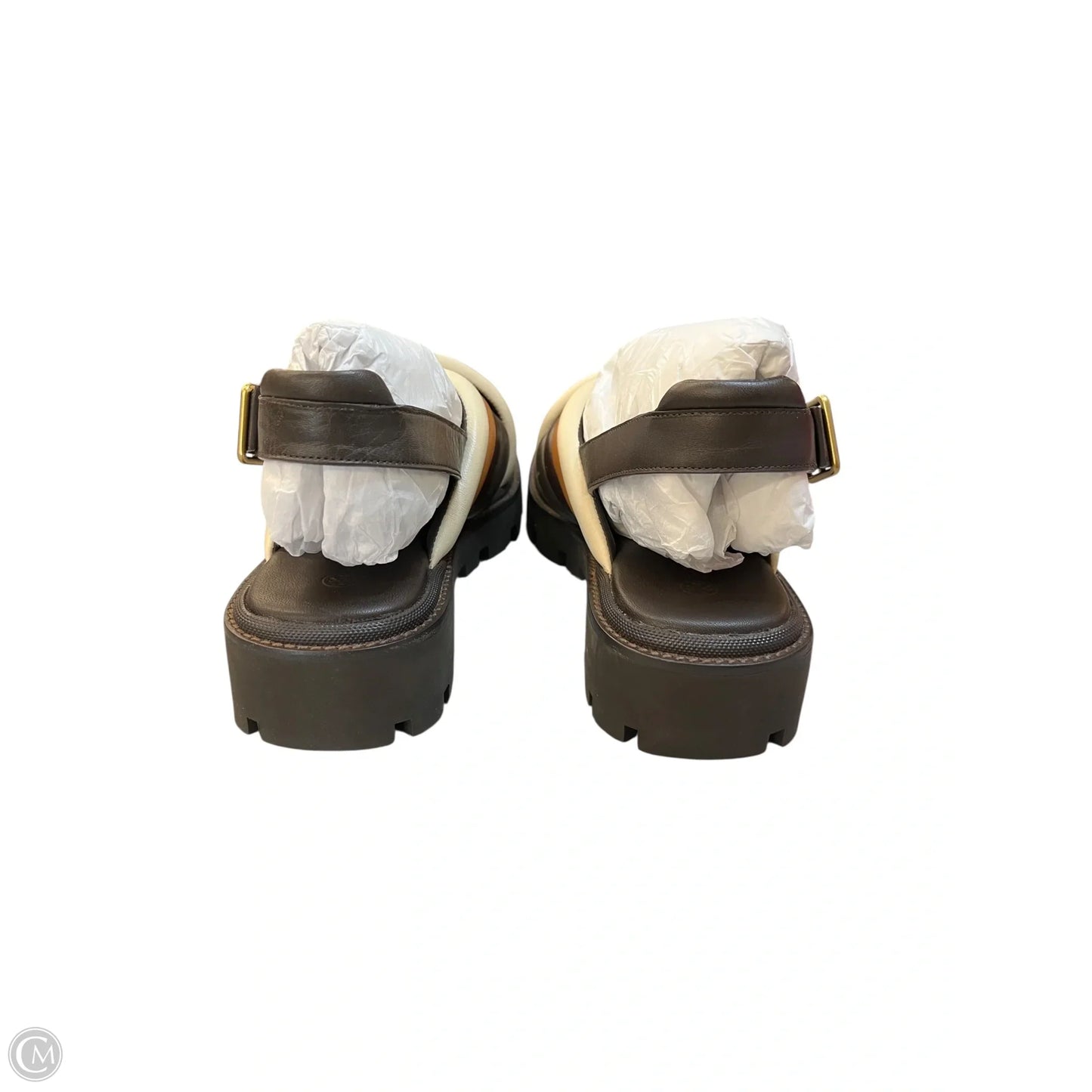 Sandals Designer By Tory Burch In Brown, Size: 6