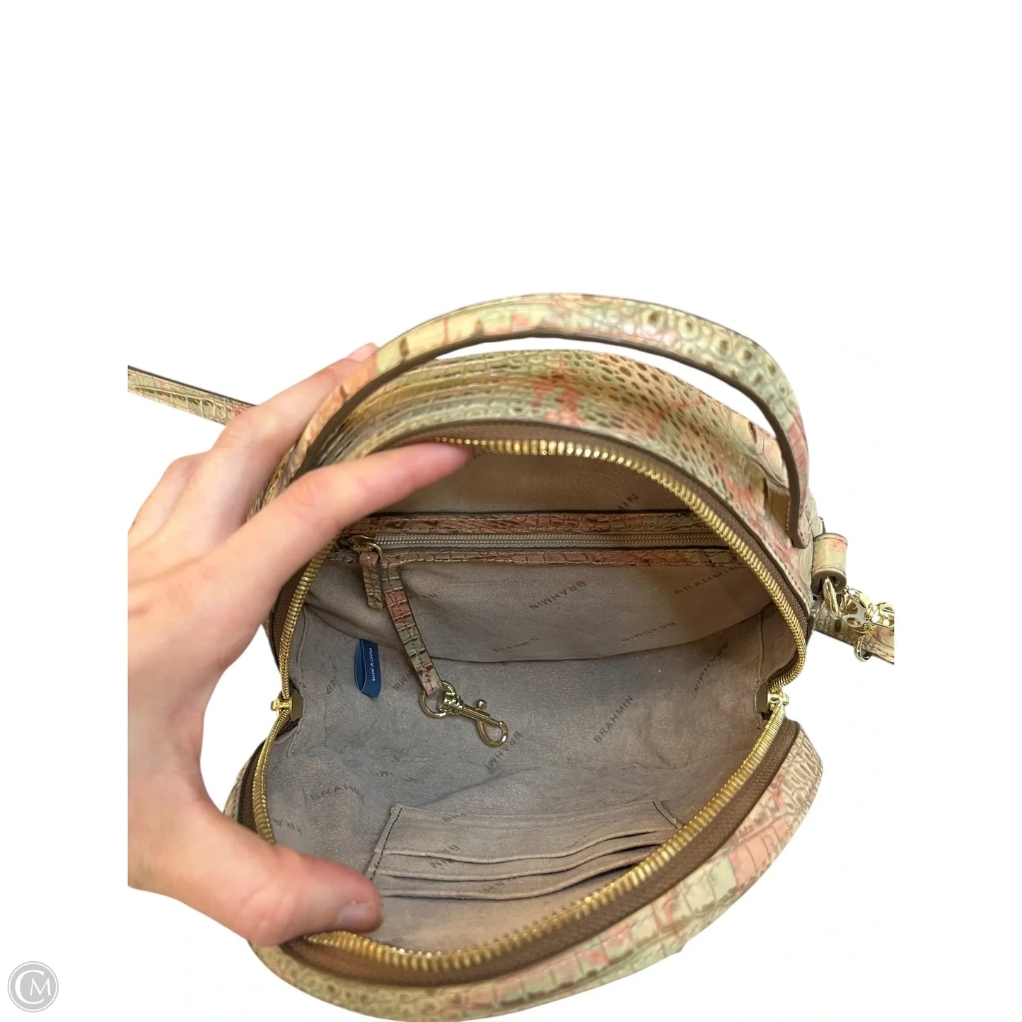 Crossbody Designer By Brahmin, Size: Small