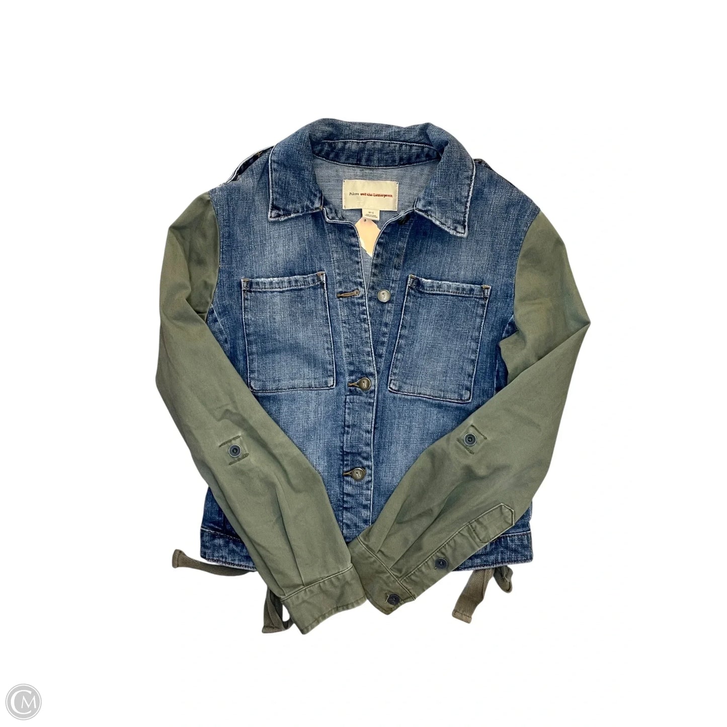 Jacket Denim By Pilcro In Blue Denim, Size: S