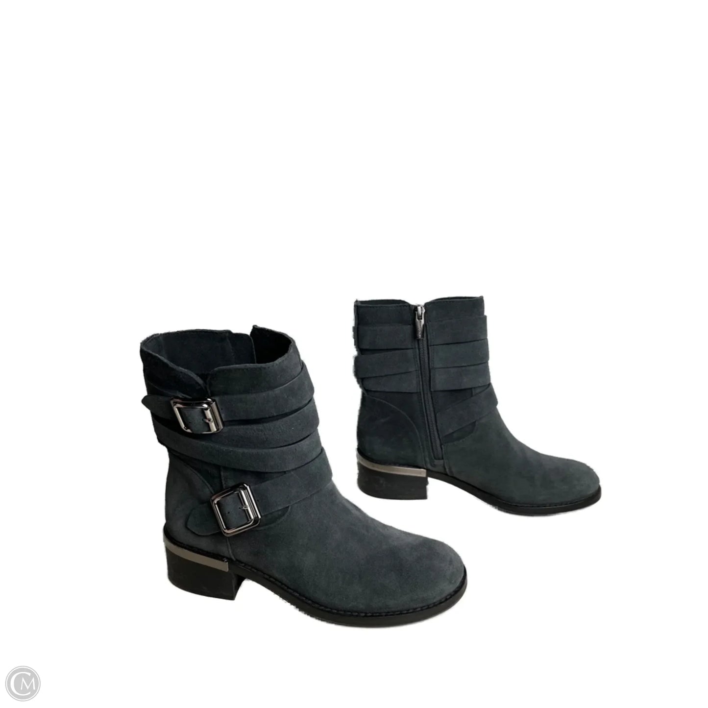 Boots Ankle Flats By Vince Camuto In Grey, Size: 7