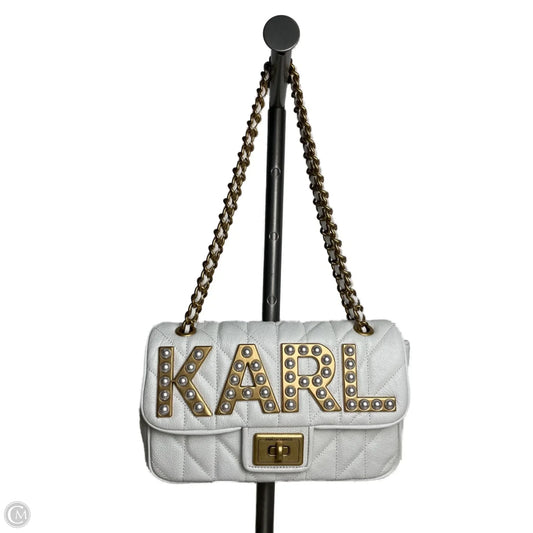 Handbag Designer By Karl Lagerfeld, Size: Medium
