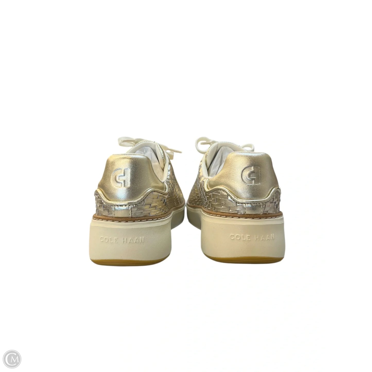 Shoes Sneakers By Cole-haan In Gold, Size: 8.5