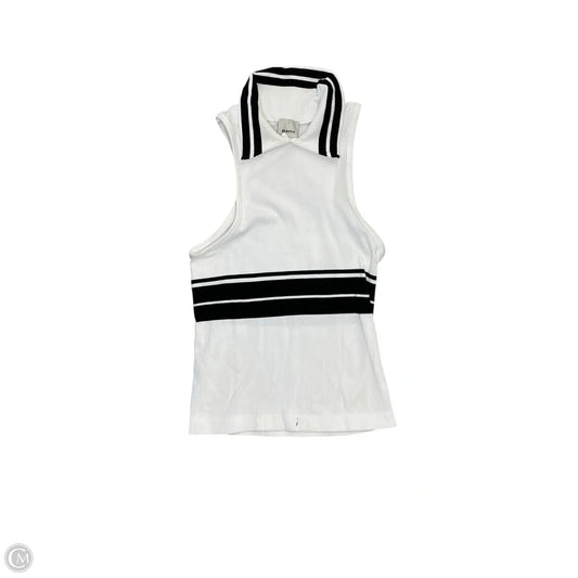 Top Sleeveless By Maeve In White, Size: S