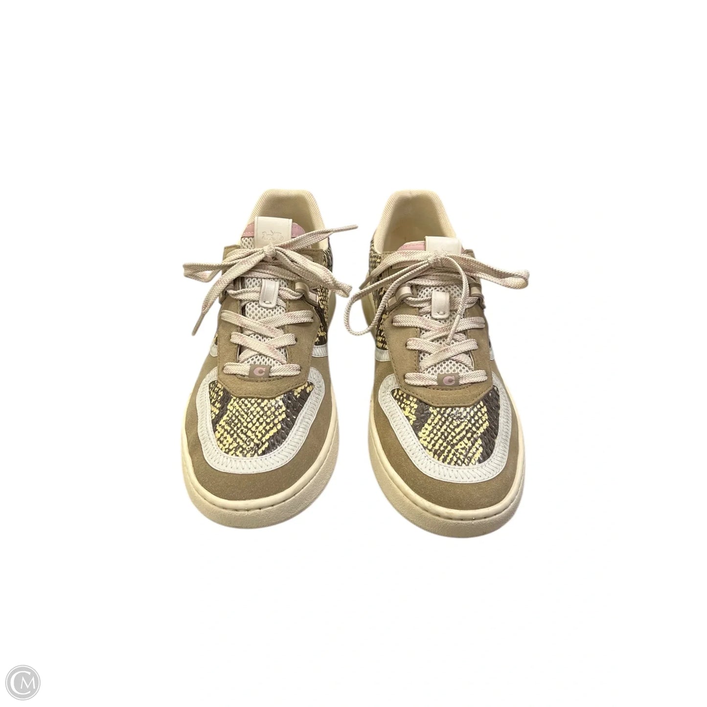 Shoes Designer By Coach In Snakeskin Print, Size: 9.5