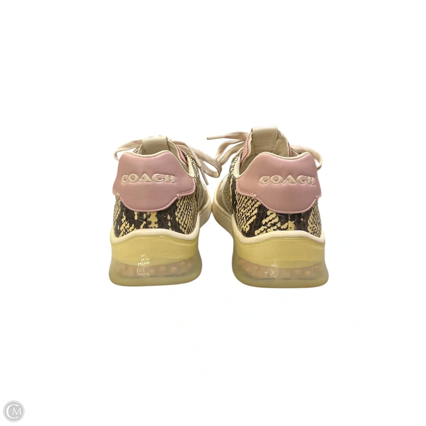 Shoes Designer By Coach In Snakeskin Print, Size: 9.5