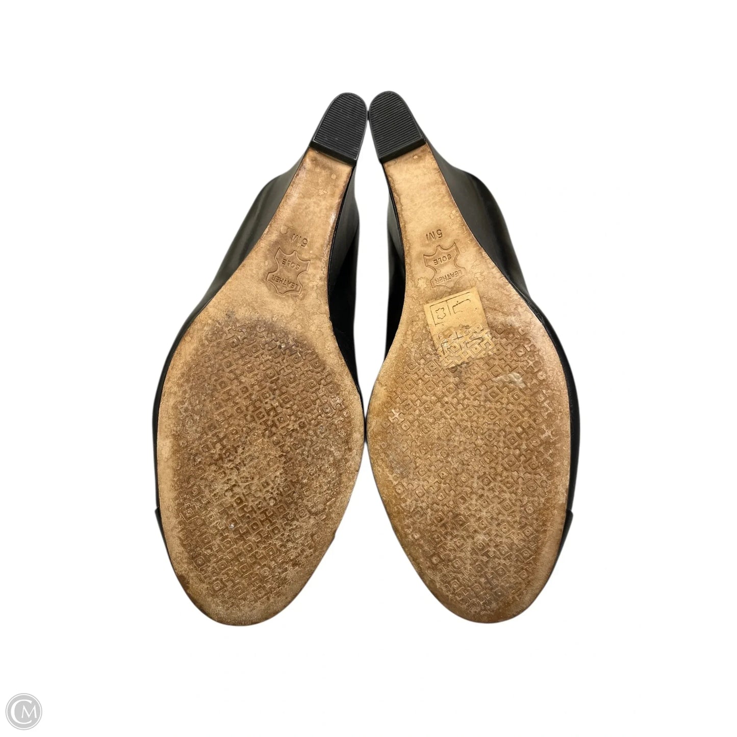 Shoes Designer By Tory Burch In Black, Size: 5