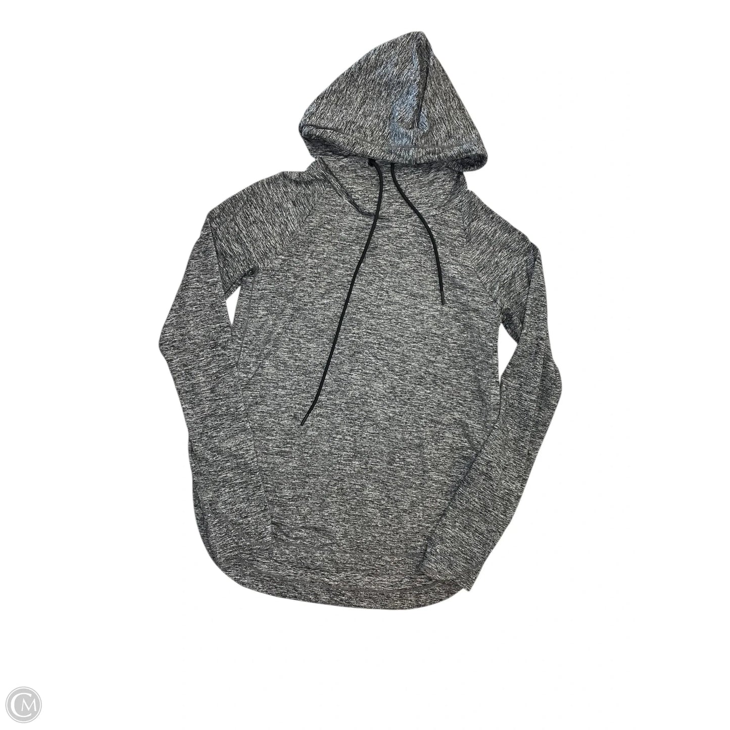 Athletic Top Long Sleeve Hoodie By Athleta In Grey, Size: S