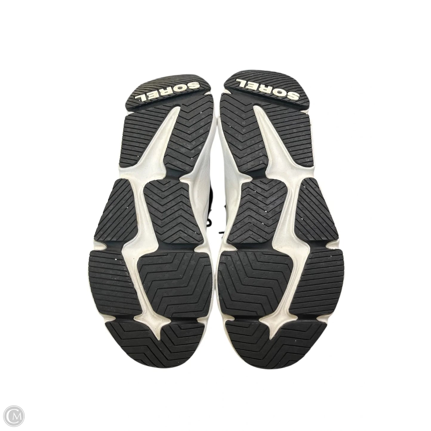 Shoes Sneakers By Sorel In Black & Grey, Size: 7.5