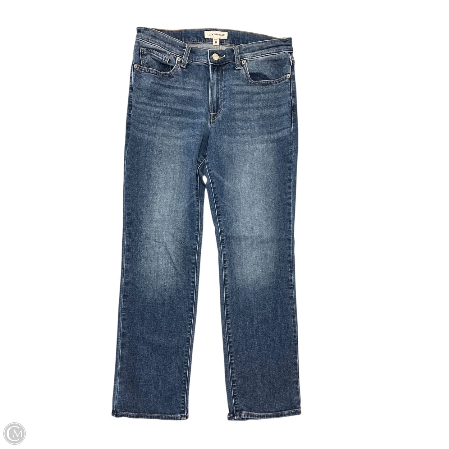 Jeans Boot Cut By Lucky Brand In Blue Denim, Size: 10