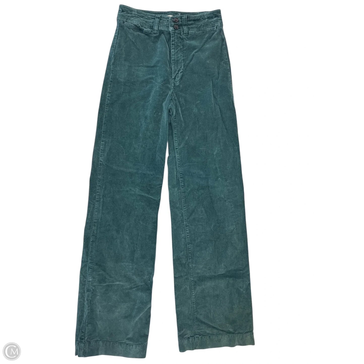 Pants Corduroy By Faherty In Teal, Size: Xs