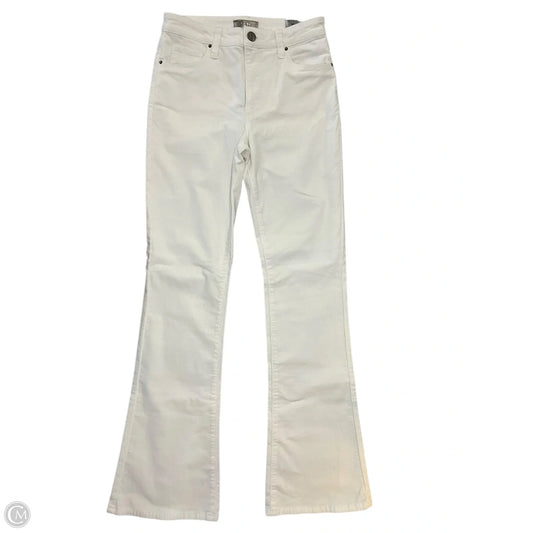 Pants Corduroy By Kut In White, Size: Xs