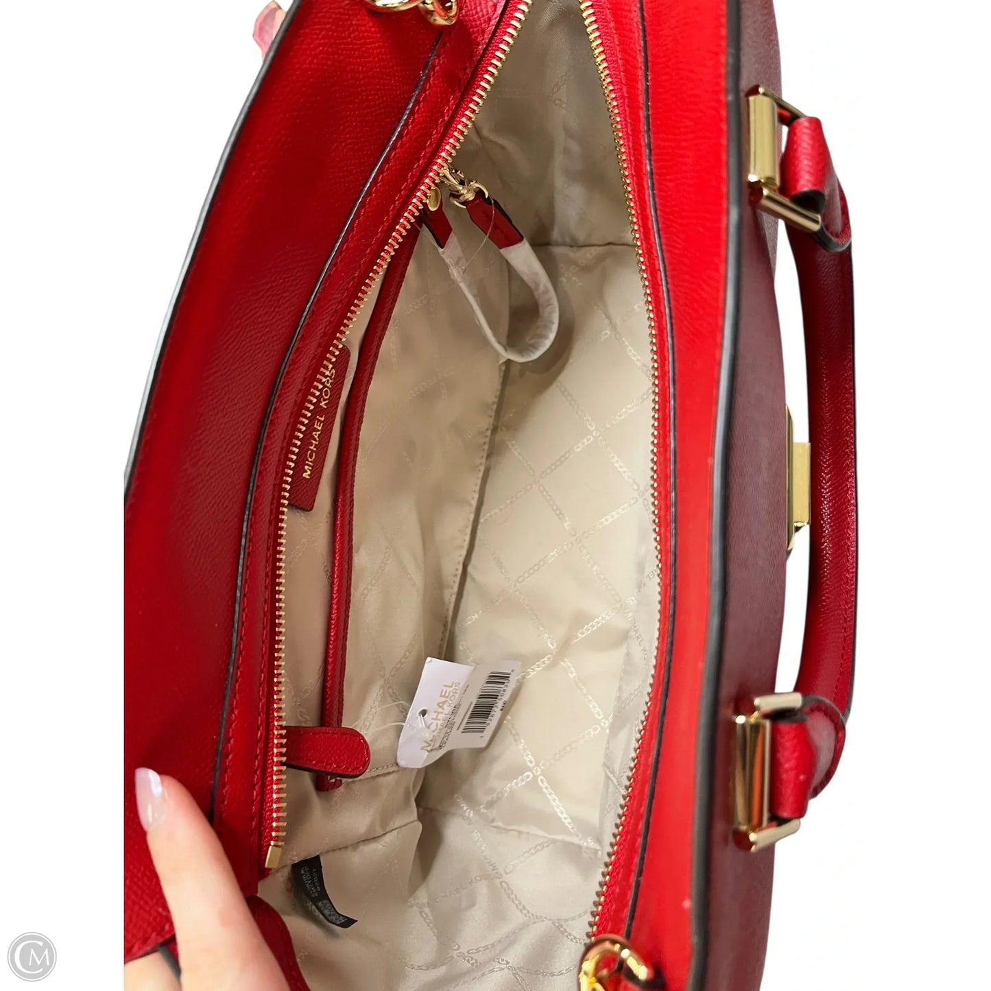 Handbag Designer By Michael Kors, Size: Medium