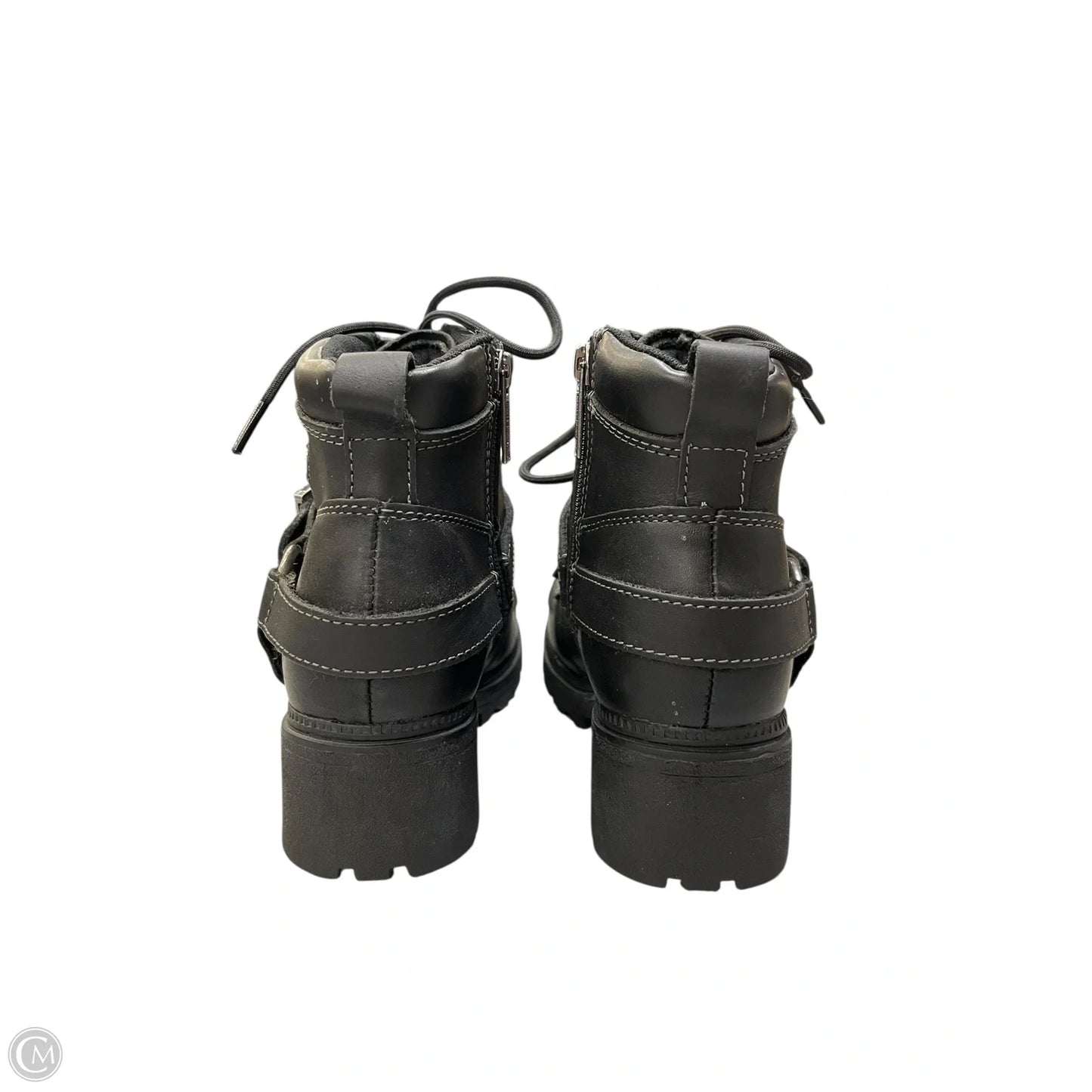 Boots Combat By Harley Davidson In Black, Size: 8