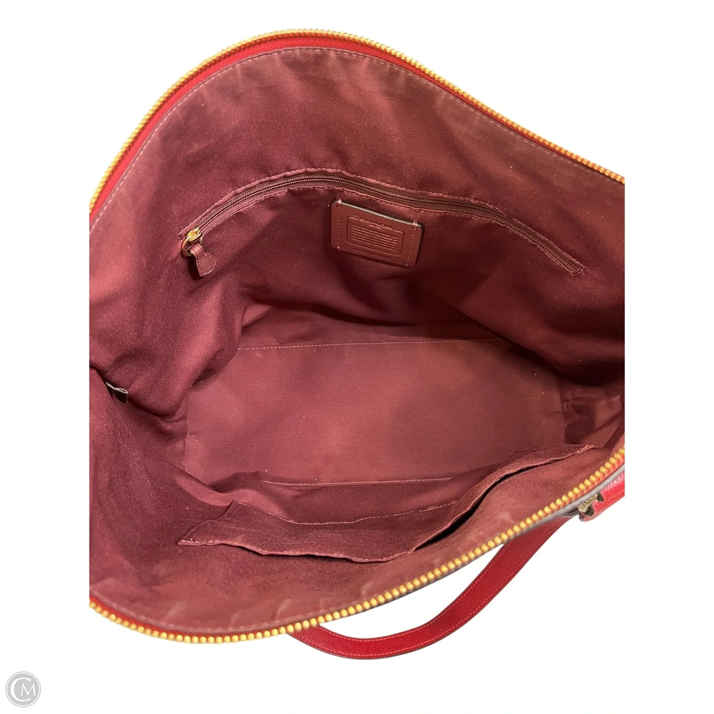 Handbag Designer By Coach, Size: Large