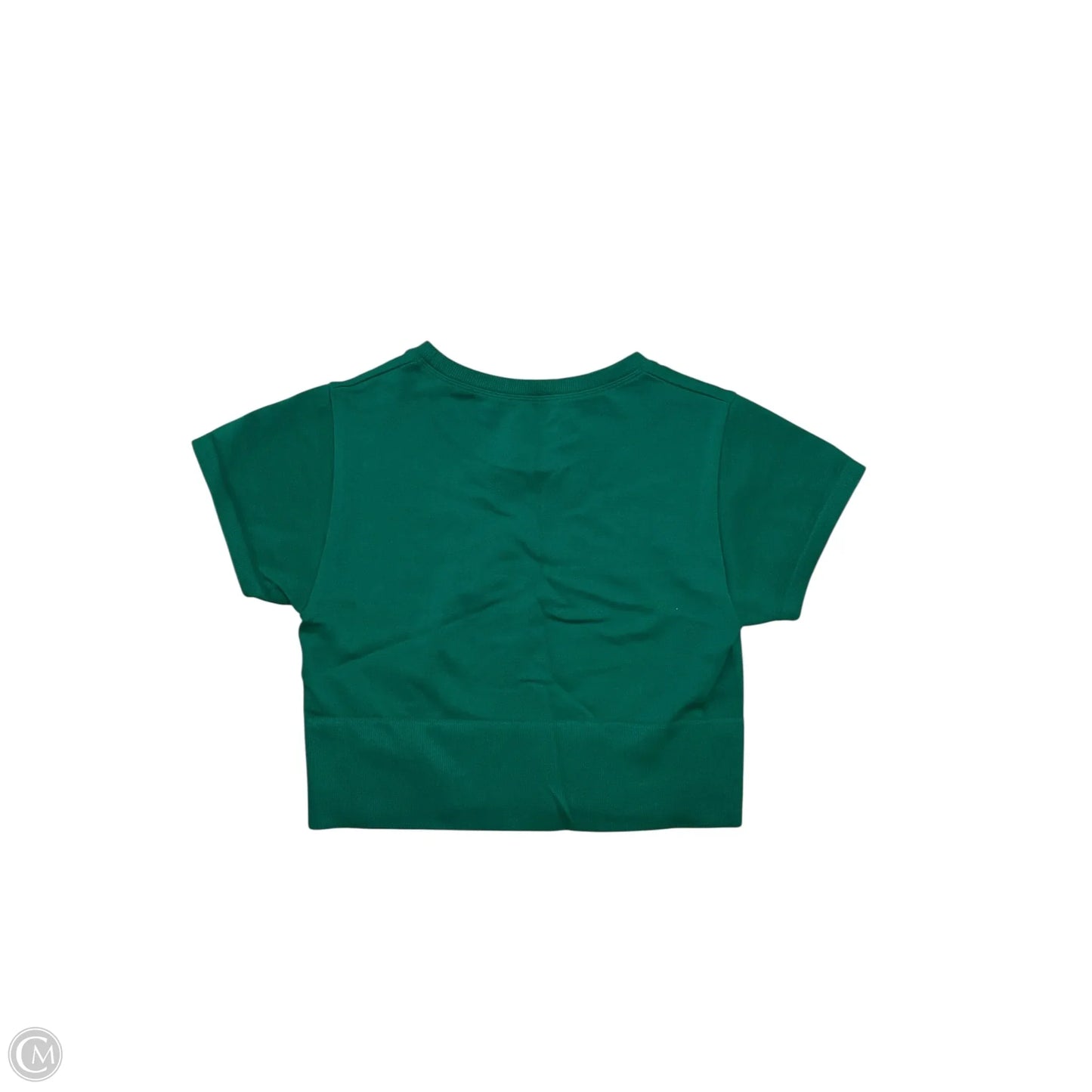Athletic Top Short Sleeve By Offline In Green, Size: M