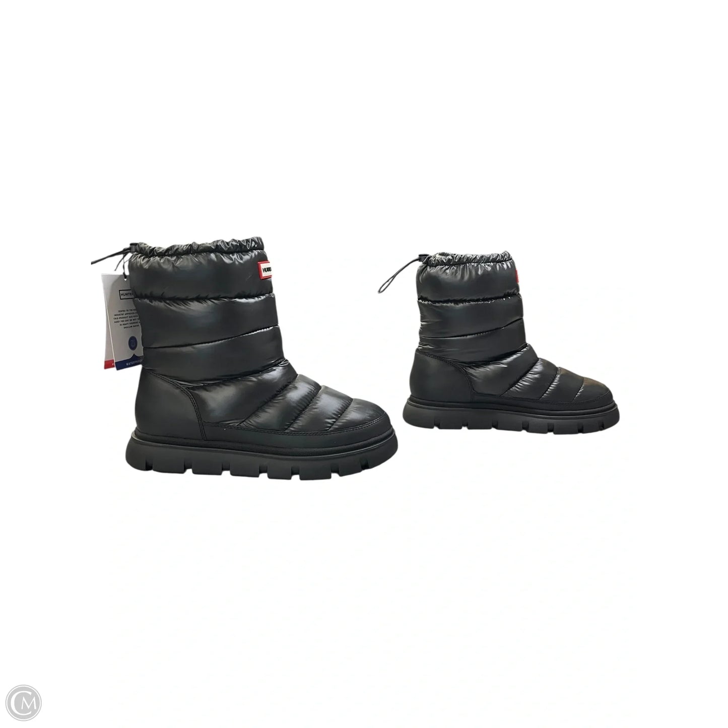 Boots Snow By Hunter In Black, Size: 10