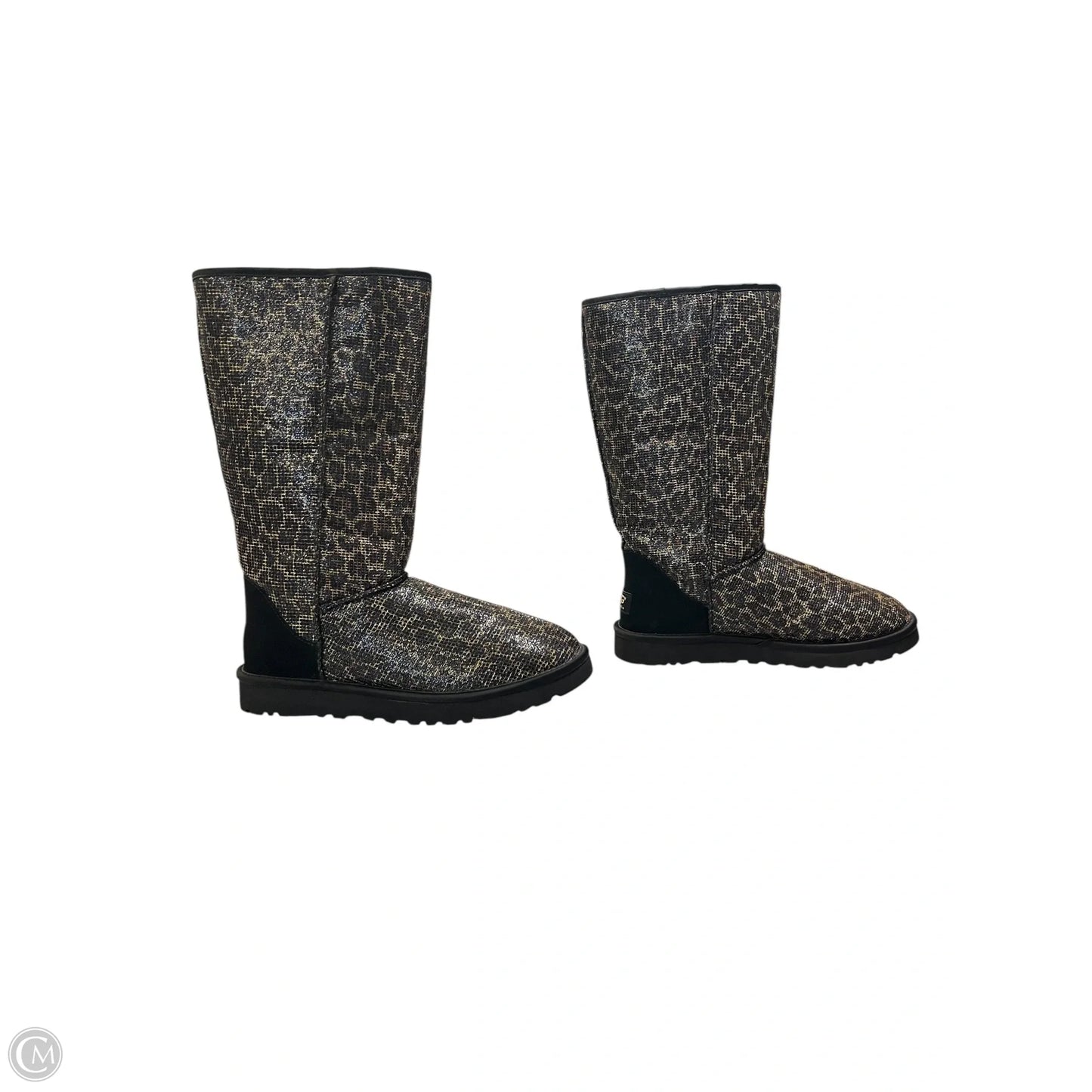Boots Designer By Ugg In Leopard Print, Size: 7