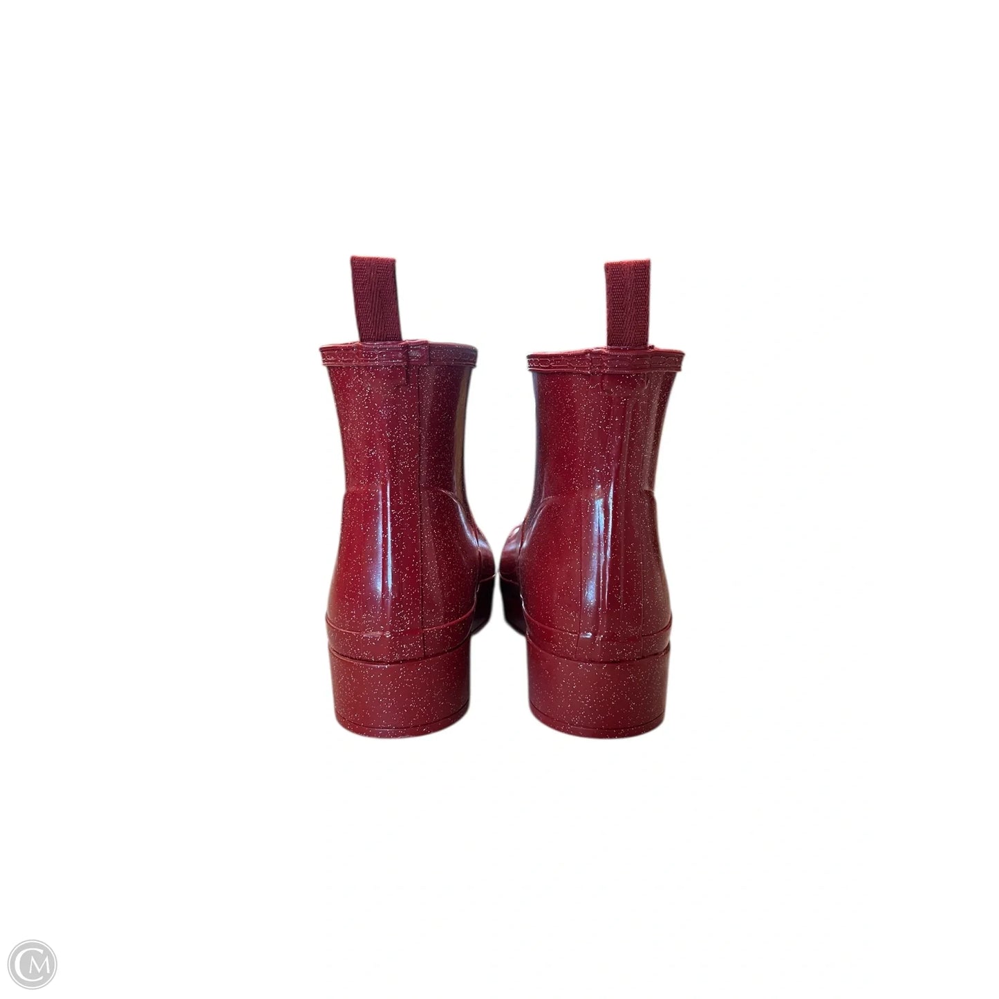 Boots Rain By Hunter In Red, Size: 11