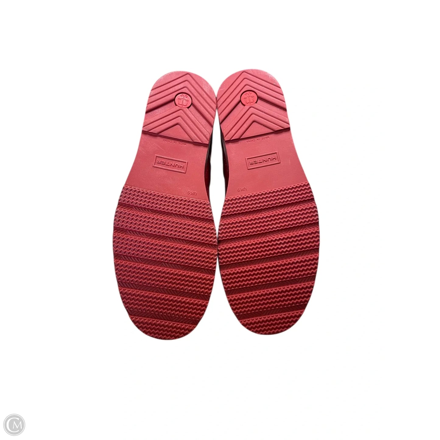 Boots Rain By Hunter In Red, Size: 11