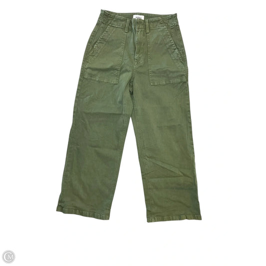 Jeans Boot Cut By Pistola In Green Denim, Size: 2