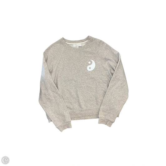 Sweatshirt Crewneck By Spiritual Gangster In Brown, Size: M