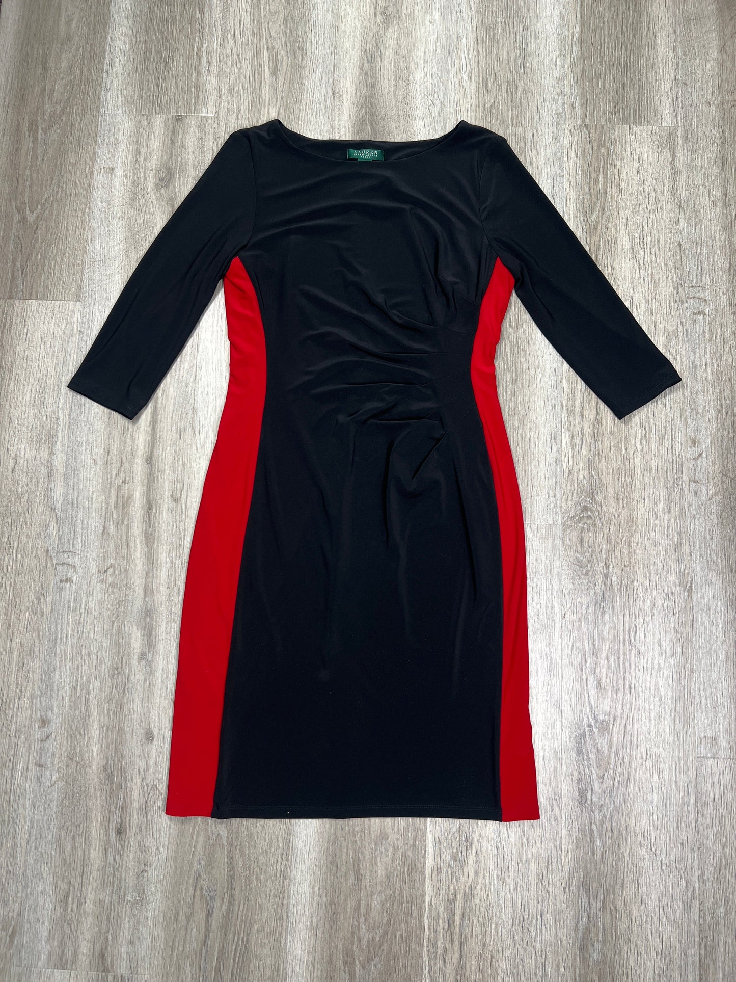 Dress Casual Midi By Lauren By Ralph Lauren  Size: L