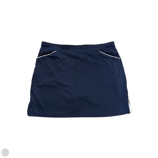 Athletic Skort By Ruby Rd In Navy, Size: L