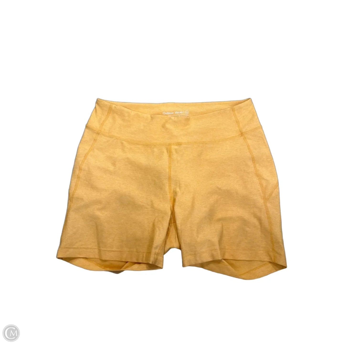 Athletic Shorts By Outdoor Voices In Orange, Size: Xxl