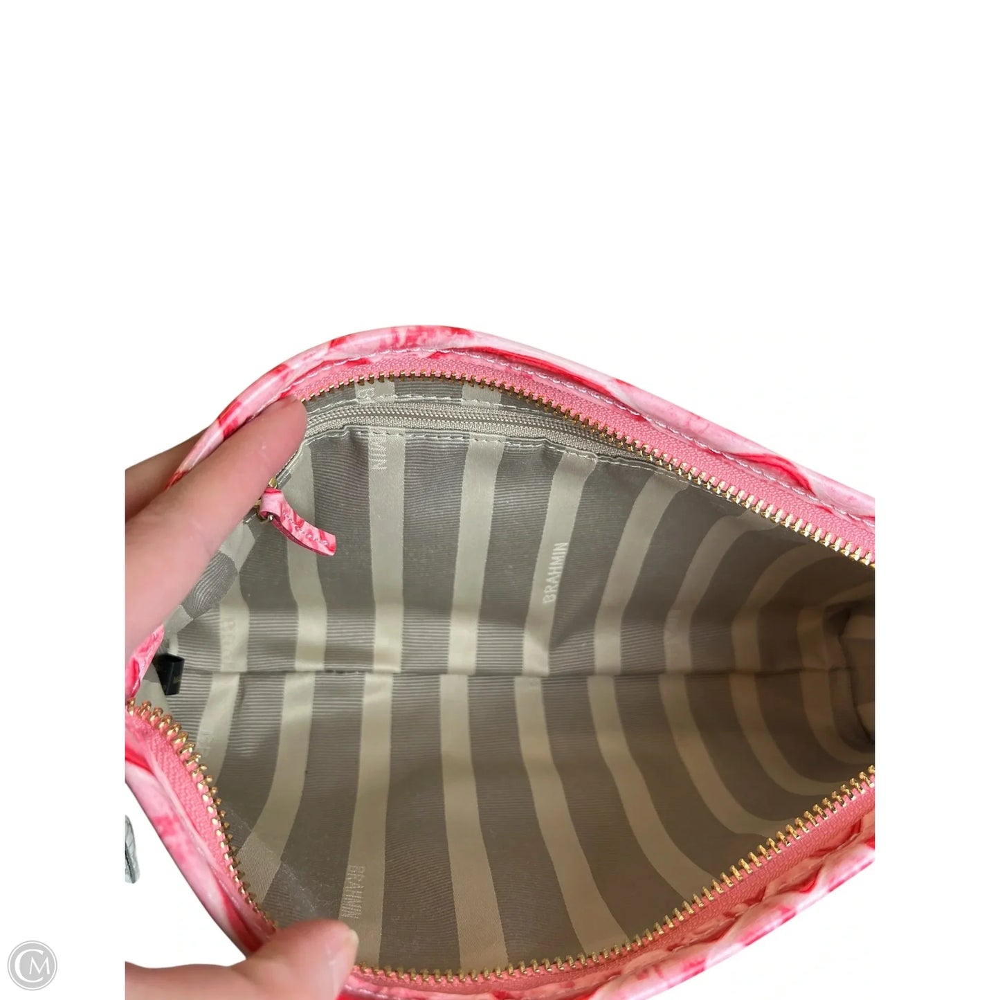Wristlet Designer By Brahmin, Size: Large
