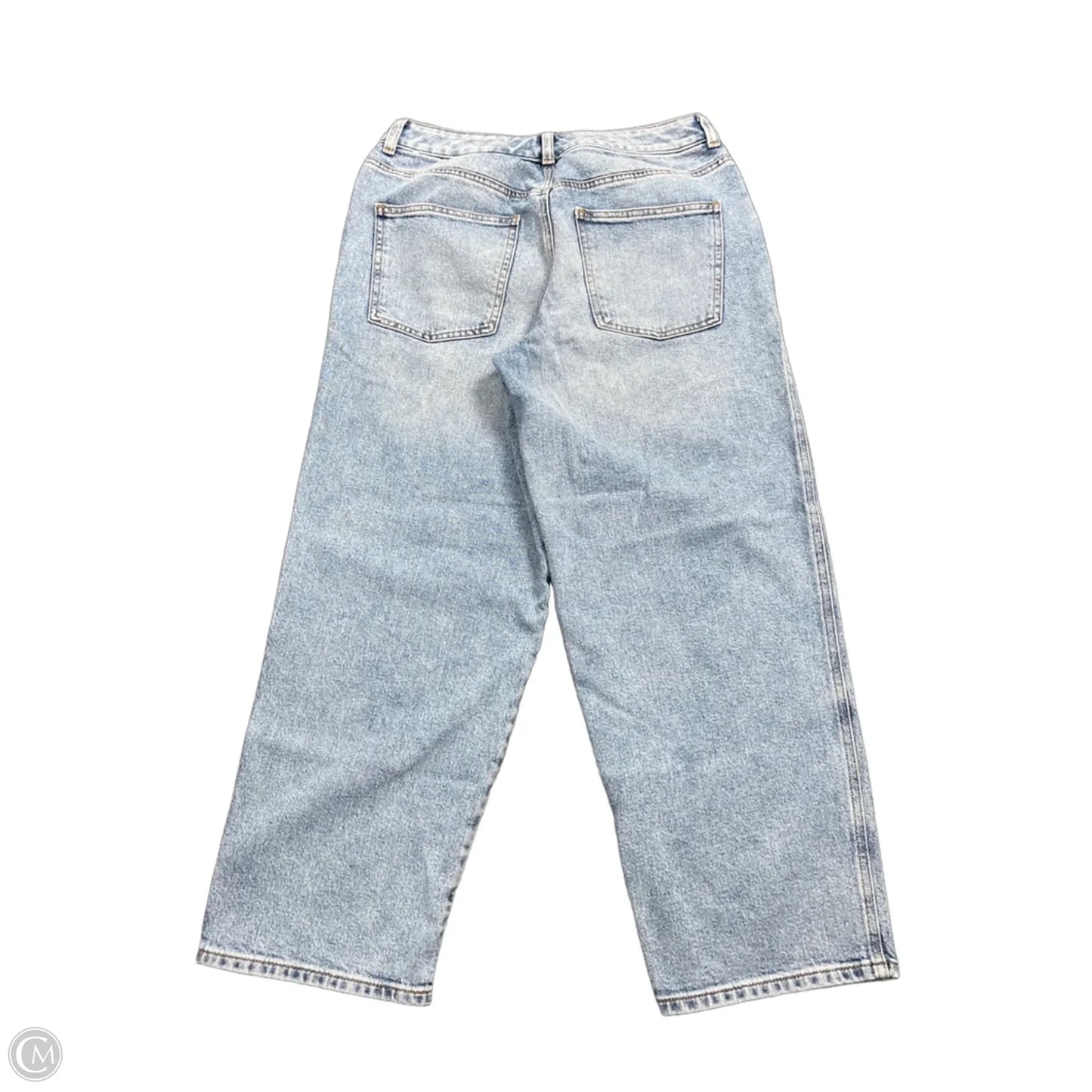 Jeans Straight By Talbots In Blue Denim, Size: 6