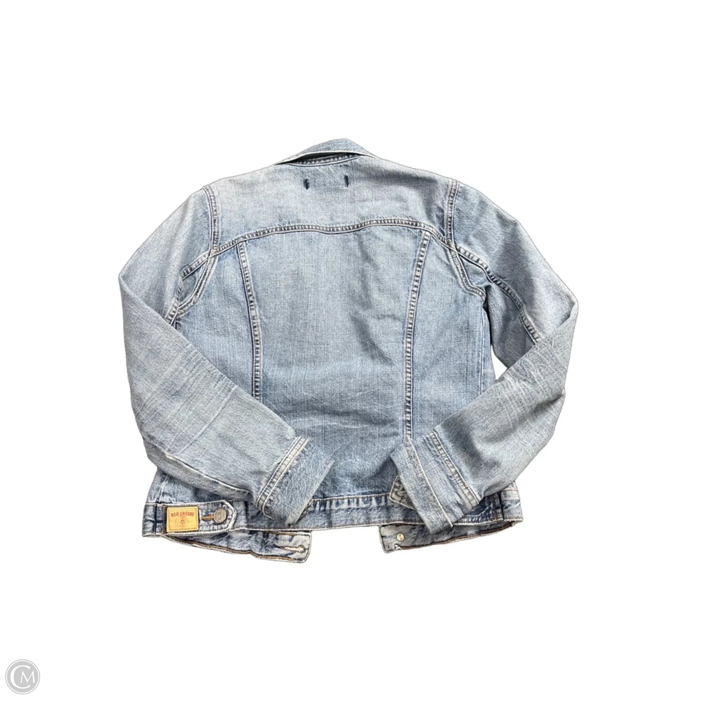 Jacket Denim By Red Engine In Blue Denim, Size: S