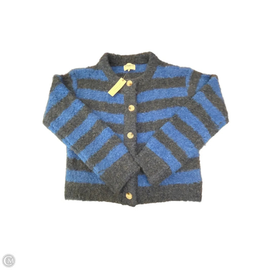 Cardigan By Frnch In Blue, Size: Xs