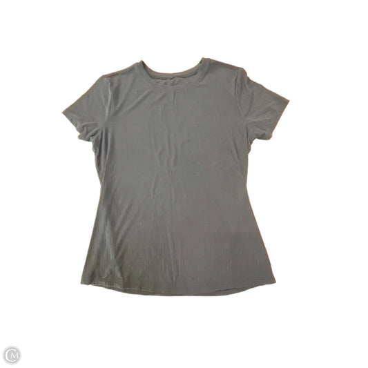 Athletic Top Short Sleeve By Alo In Blue, Size: S