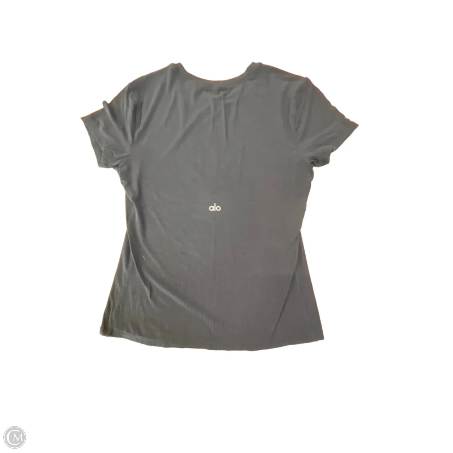 Athletic Top Short Sleeve By Alo In Blue, Size: S