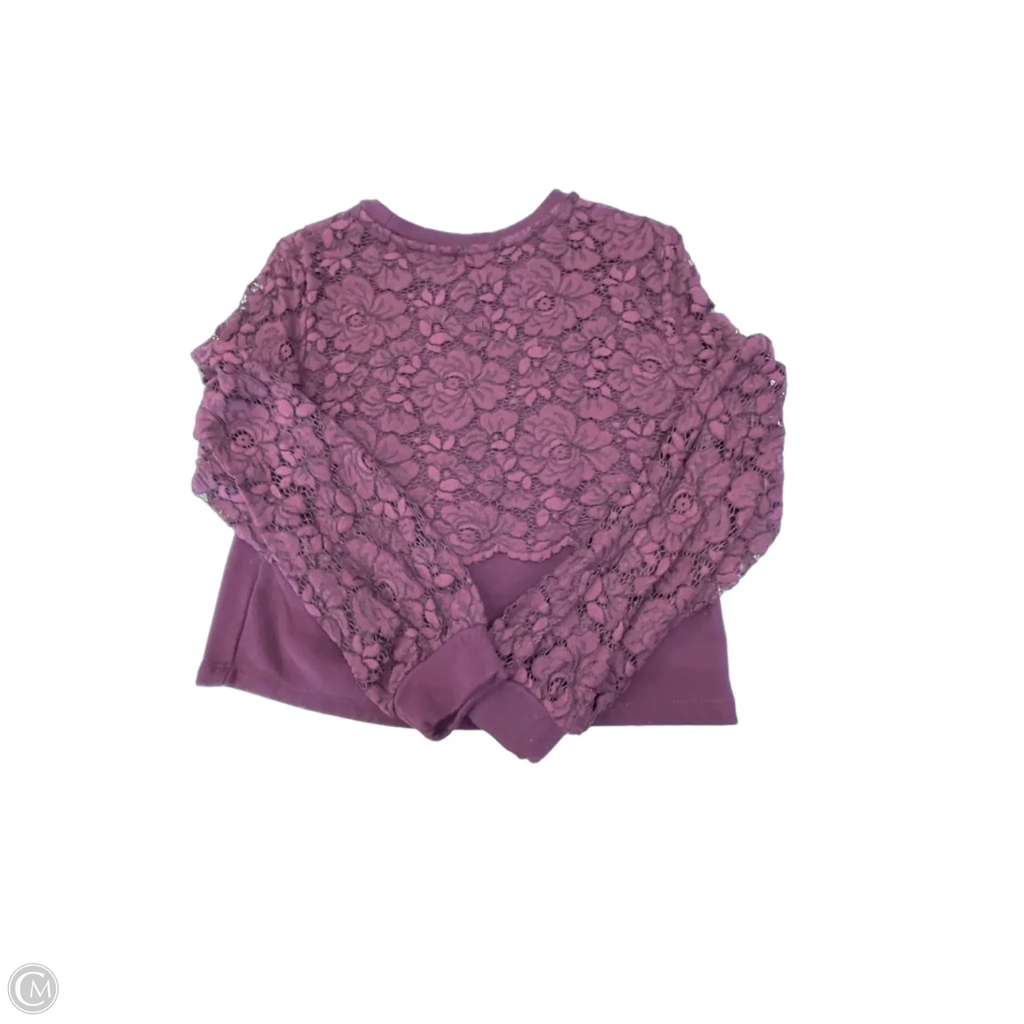 Top Long Sleeve By Maeve In Purple, Size: S