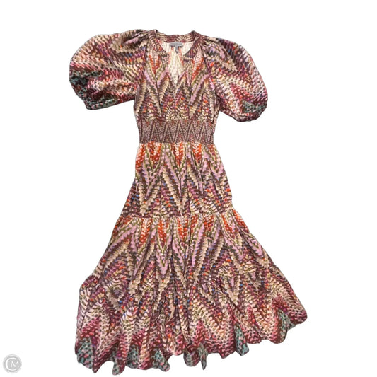 Dress Casual Maxi By Conditions Apply In Multi-colored, Size: Xs