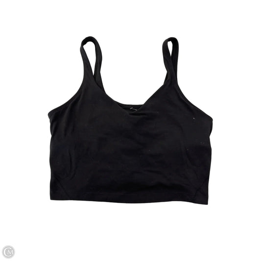 Athletic Bra By Lululemon In Black, Size: M