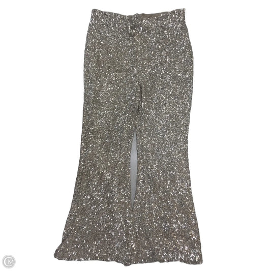 Pants Wide Leg By Express In Silver, Size: L