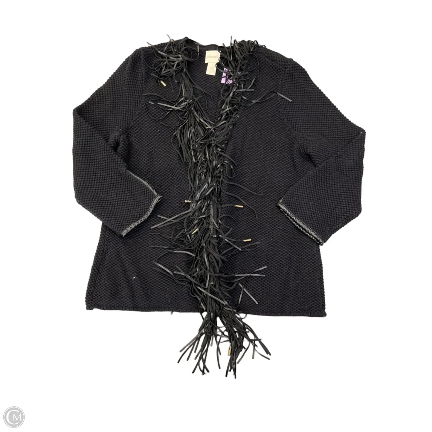 Cardigan By Chicos In Black, Size: M