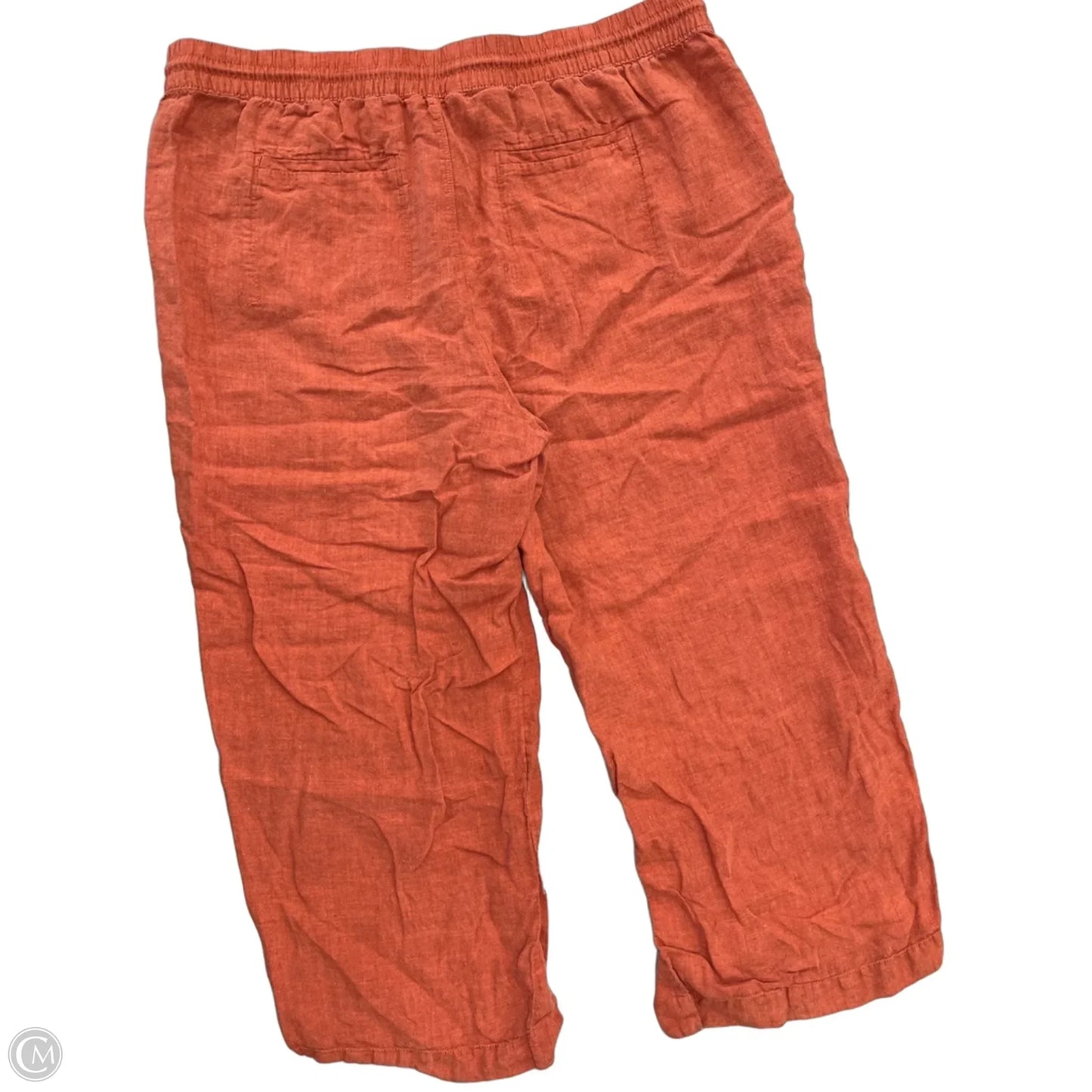 Pants Linen By Athleta In Orange, Size: 3x